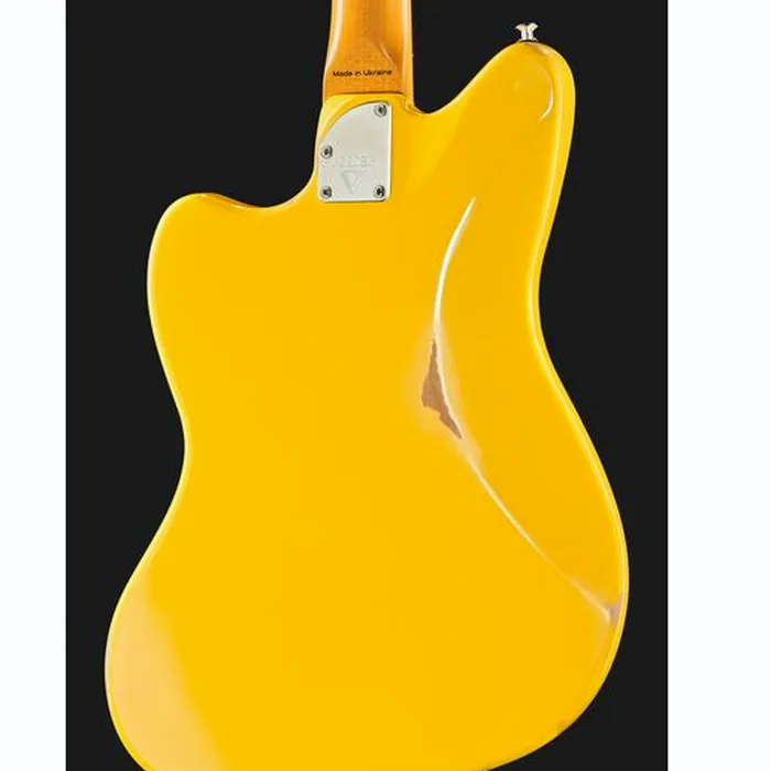 Valiant Guitars Jupiter Distressed Yellow – photo 7