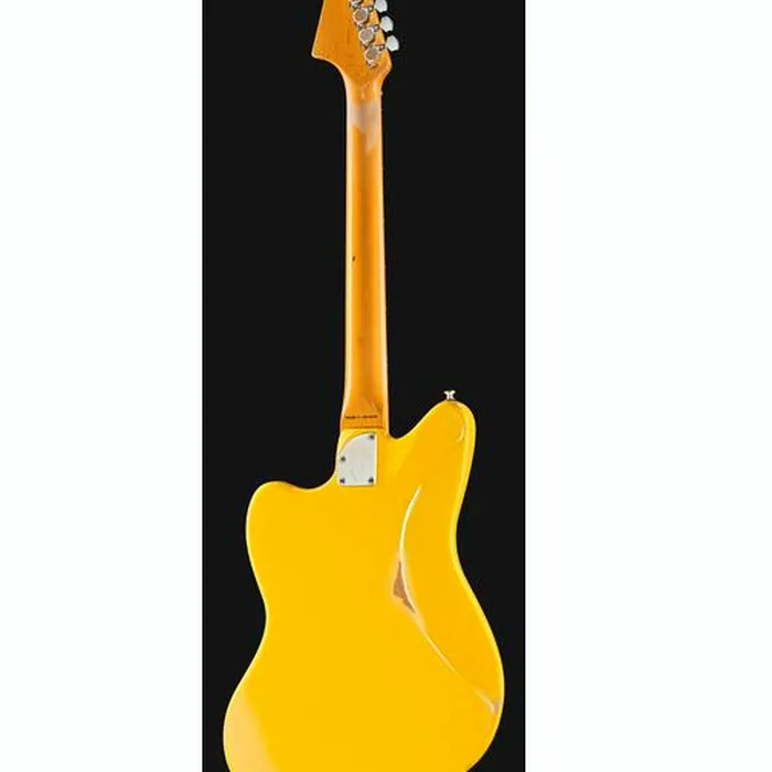 Valiant Guitars Jupiter Distressed Yellow – photo 5