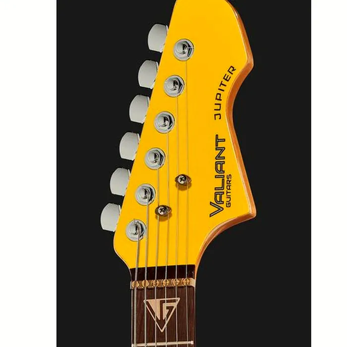 Valiant Guitars Jupiter Distressed Yellow – photo 8