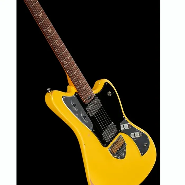 Valiant Guitars Jupiter Distressed Yellow – photo 12