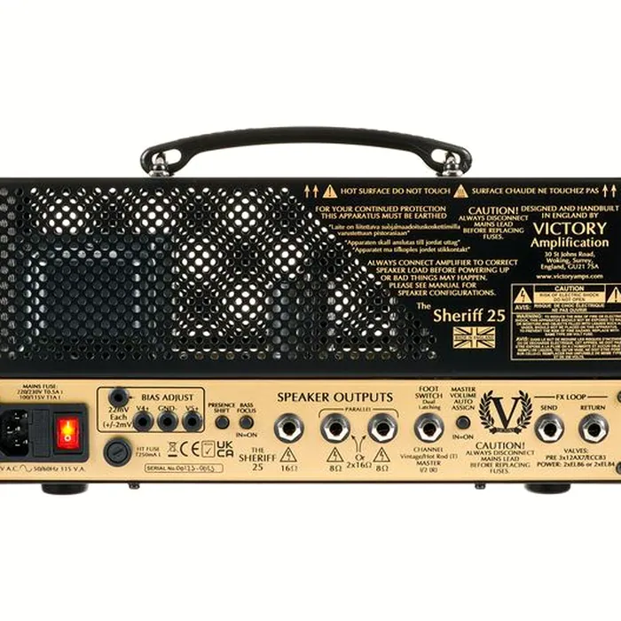 Victory Amplifiers Sheriff 25 Lunch Box Head – photo 9