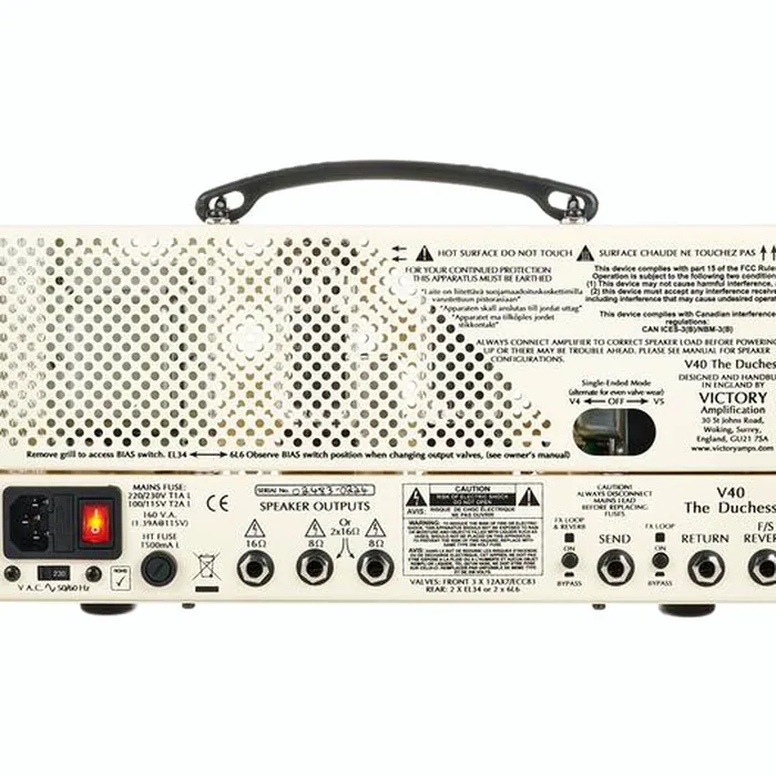 Victory Amplifiers V40 The Duchess Lunch Box Head – photo 9