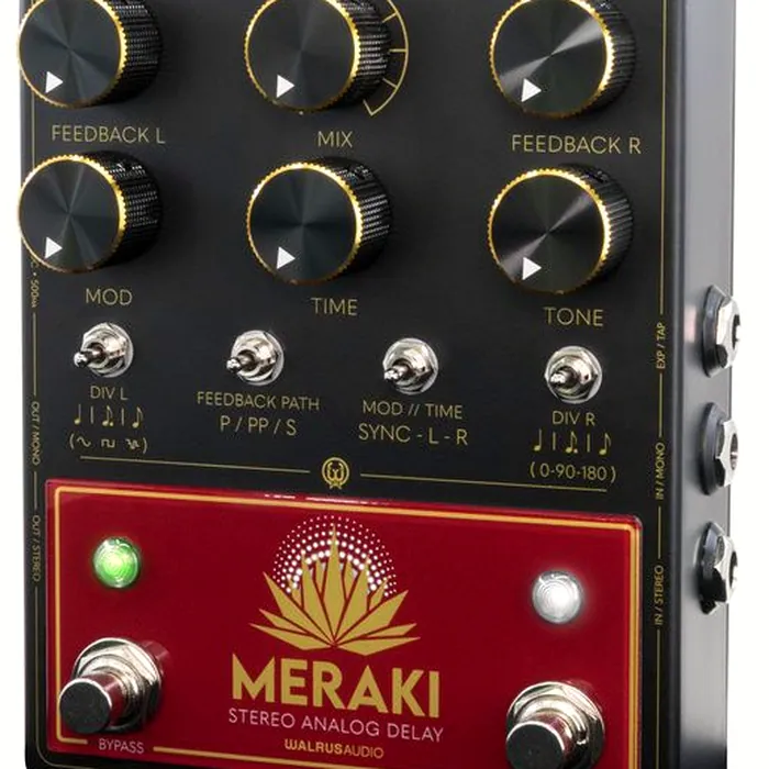 Walrus Audio Meraki Red Stereo Delay – photo 4