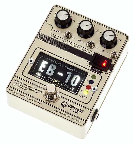 Walrus Audio Walrus Audio EB-10 CREAM - Photos, Tests & Avis