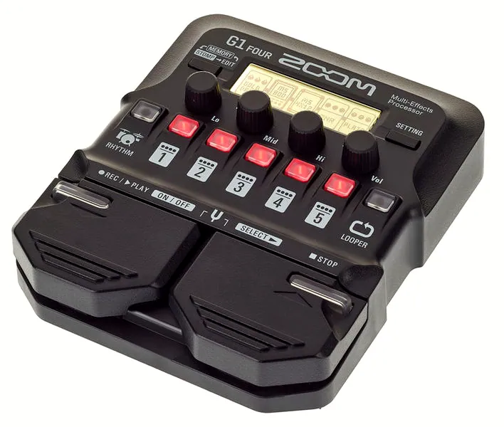 Zoom G1 Four Multi-Effect-Pedal - Photos, Tests & Avis